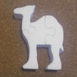Camello de porexpan para decoración poliespan corcho blanco porex porexcut