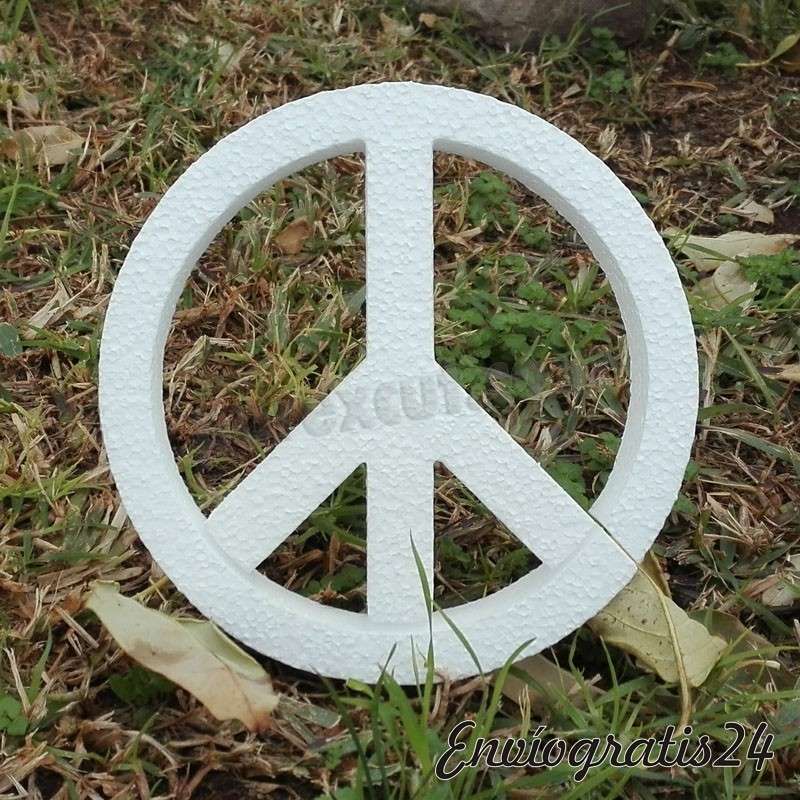 simbolo-de-la-paz porexpan poliespan corcho blanco