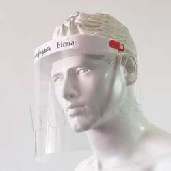 Pantalla de poliespaqn personalizada de proteccion facial